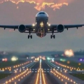 飛行機の写真